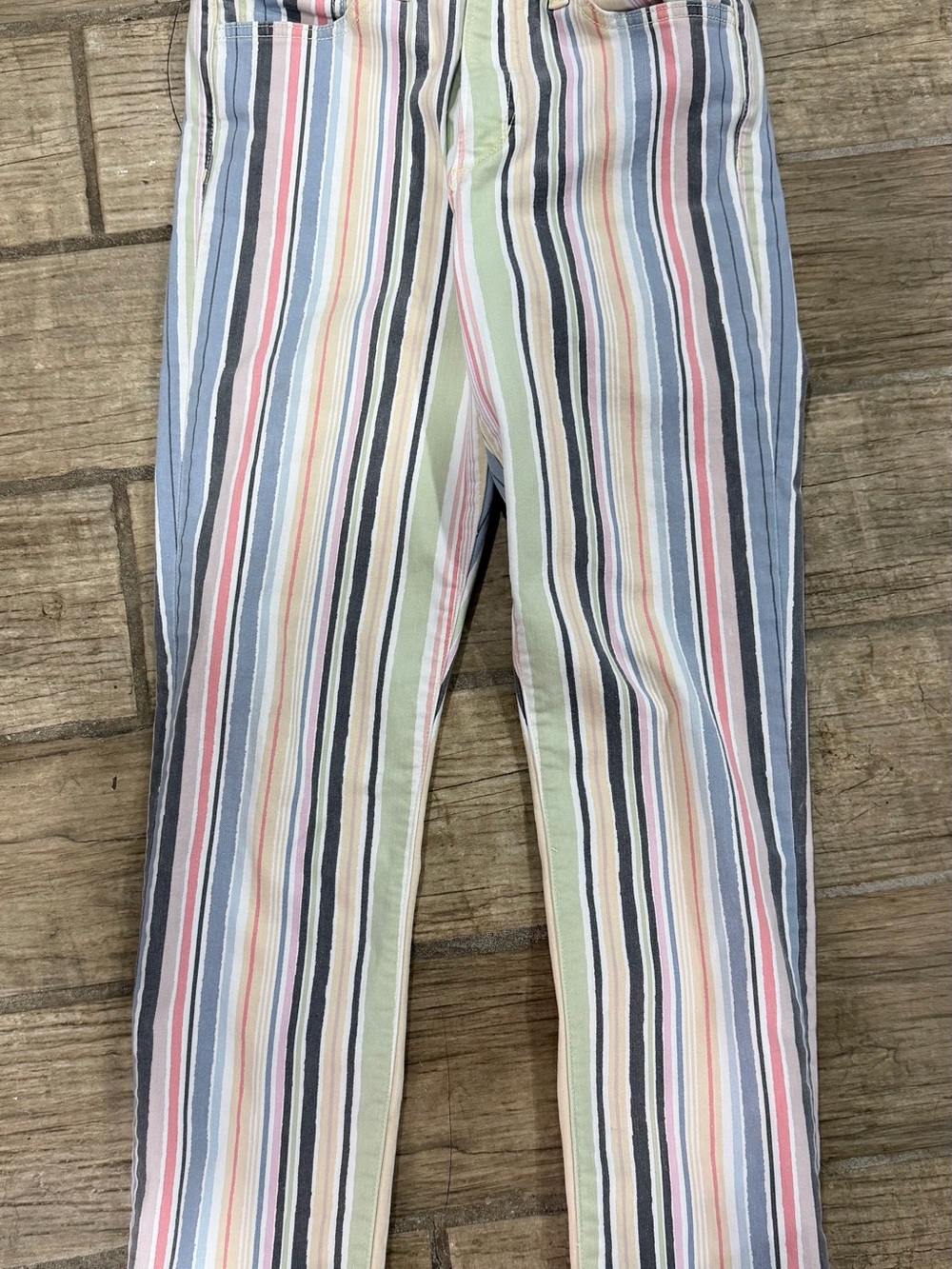 Joe's Jeans Pastel Multi-Stripe Casual Pants
